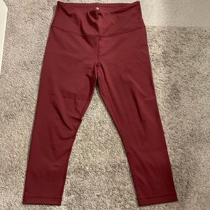 Rusty Red 90 Degree Size Large Leggings
